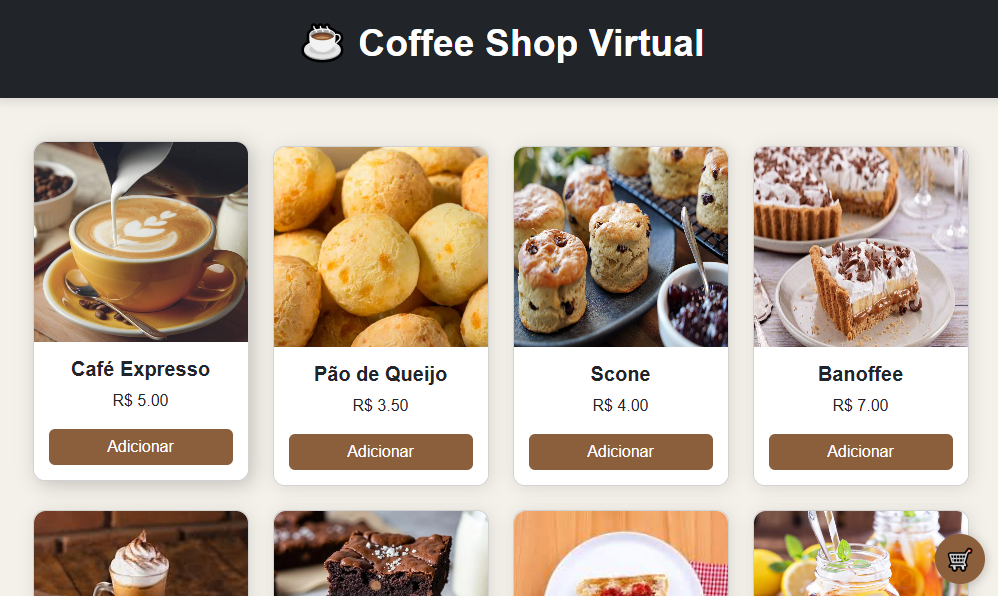 Coffee Shop Virtual logo